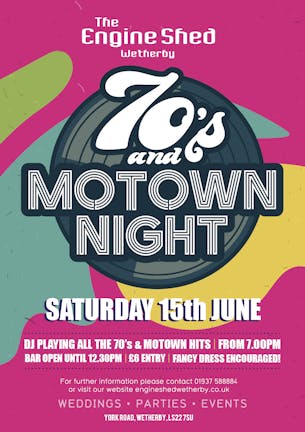 70's & Motown Night