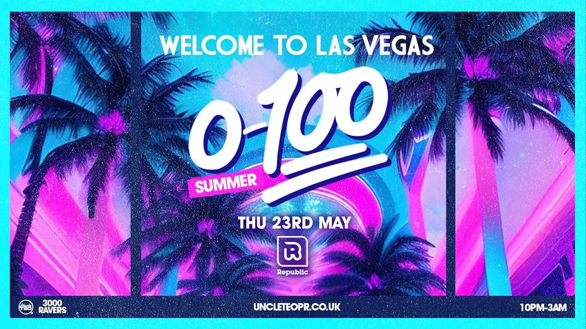 0-100 LAS VEGAS (SUMMER EDITION)