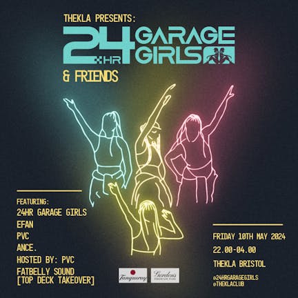 Thekla presents: 24hr Garage Girls + Friends