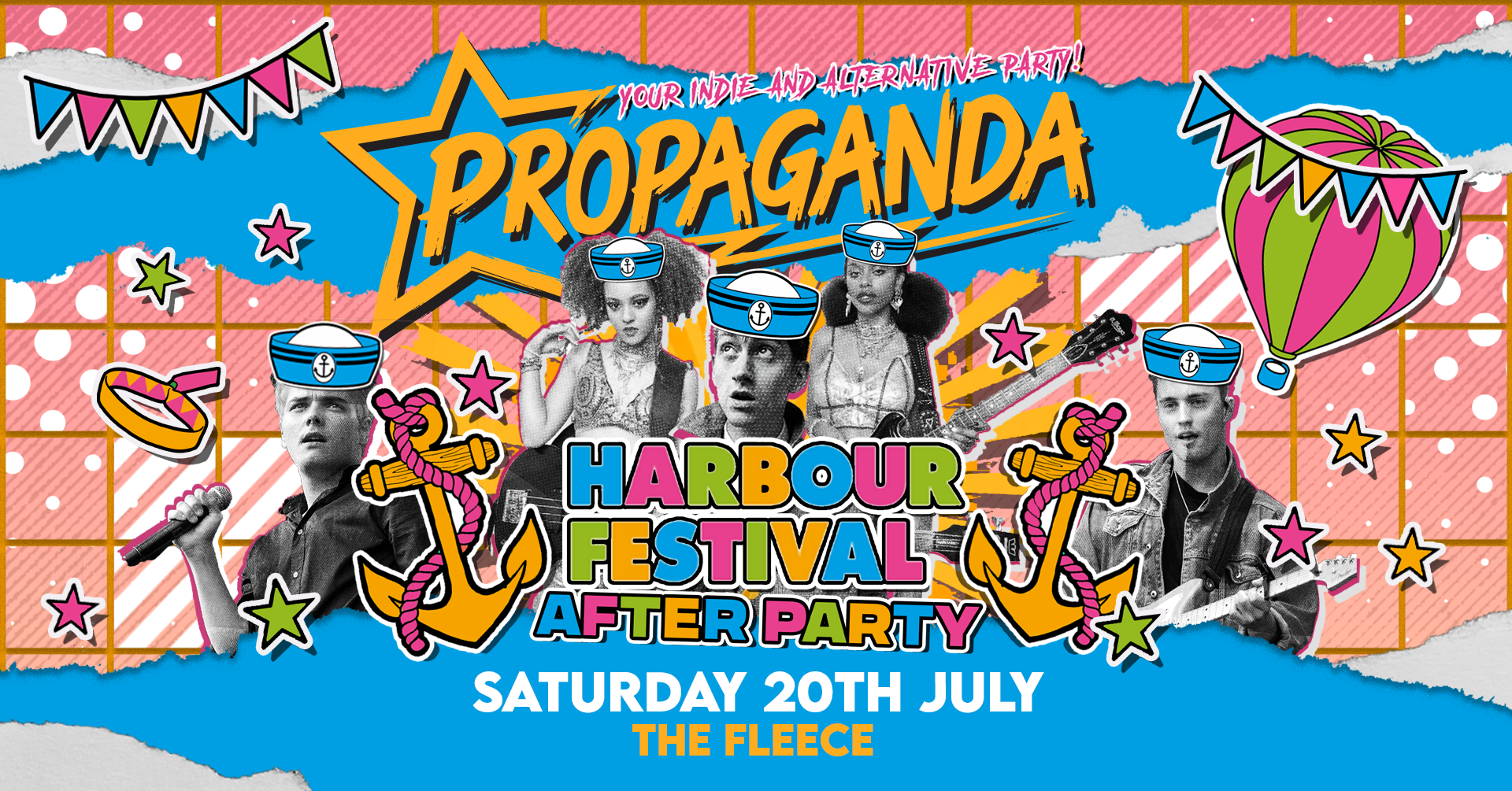 Propaganda Bristol – Habourside Festival Indie & Alternative Afterparty!