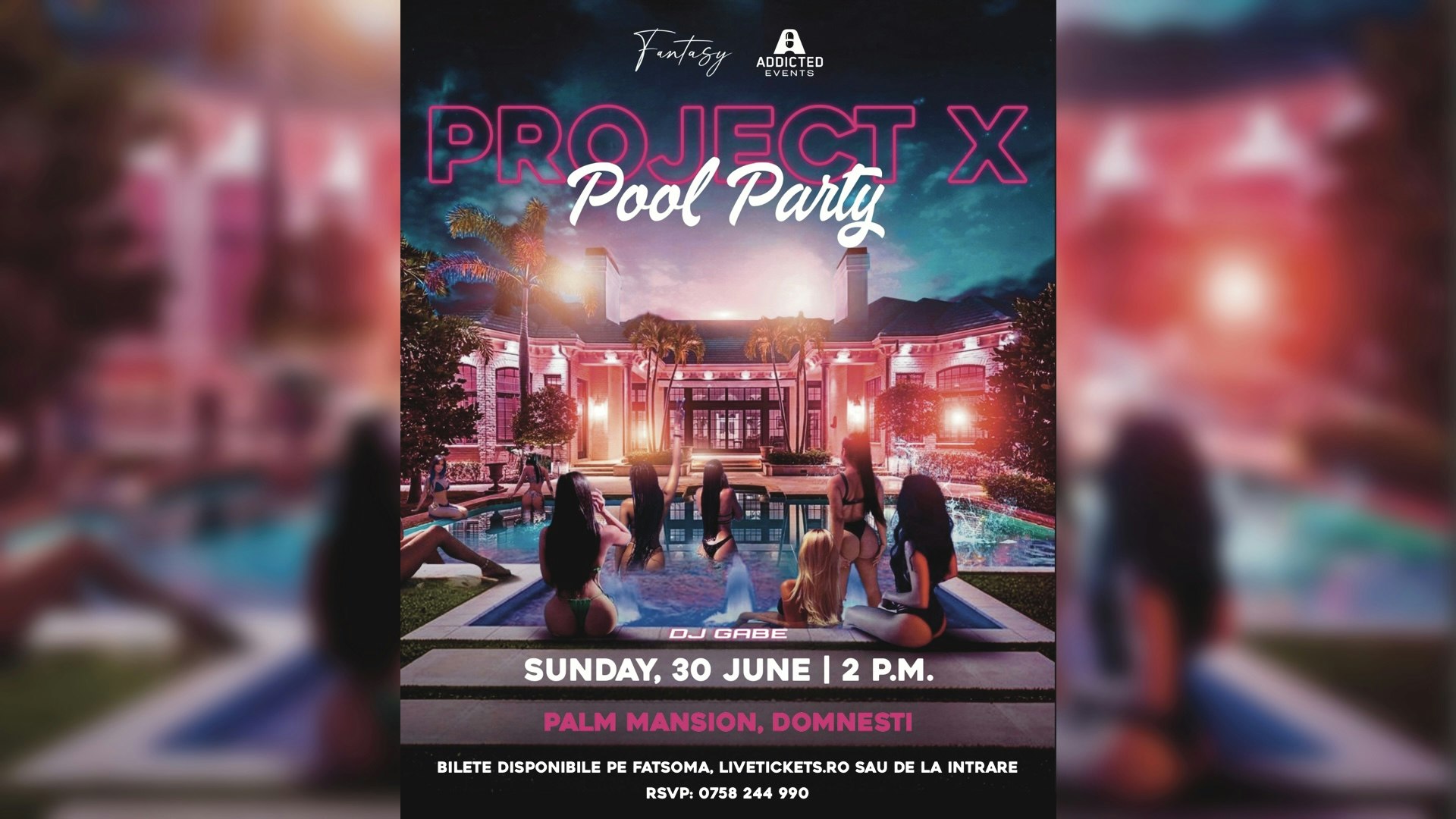 PROJECT X POOL PARTY