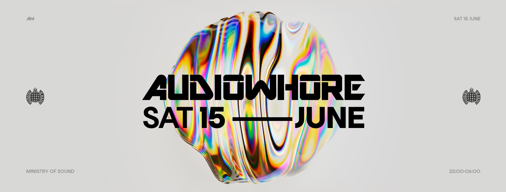 Audiowhore at Ministry of Sound | Exclusive Student Tickets on sale now! 🎧