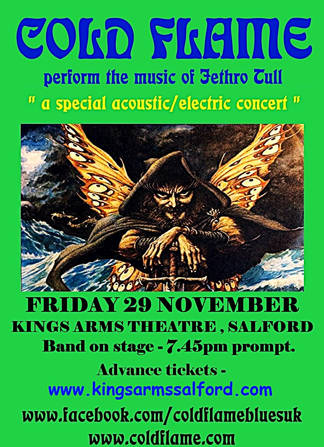 COLD FLAME perform the music of JETHRO TULL