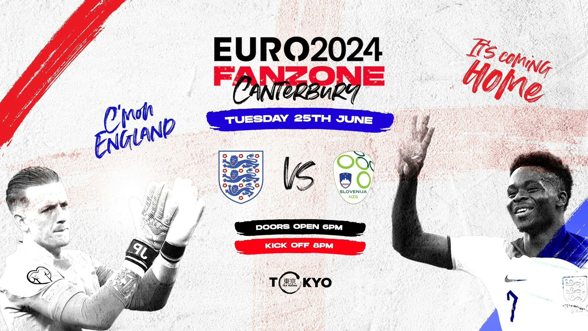 Euro 2024 Fanzone – England vs Slovenia 🏴󠁧󠁢󠁥󠁮󠁧󠁿🇸🇮 *CLAIM YOUR FREE TICKET*