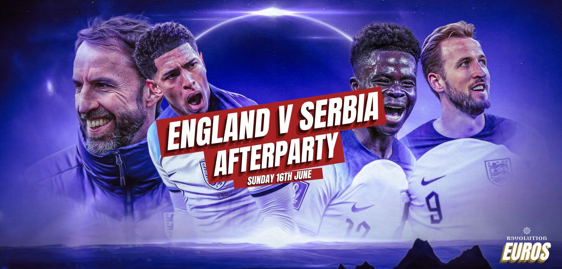 EUROS – England v Serbia –  AFTERPARTY