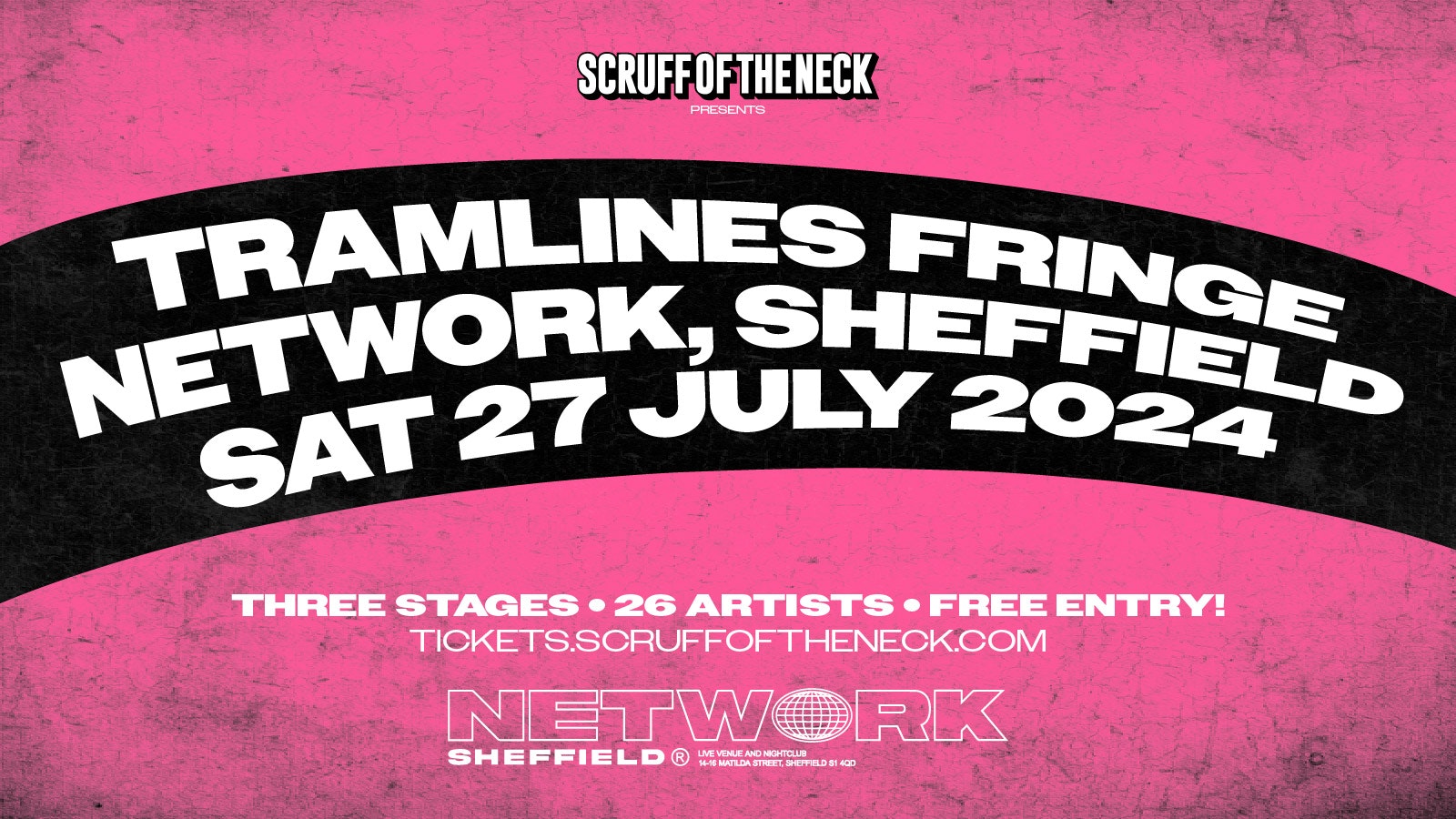 Tramlines Fringe 2024 | Sheffield, Network