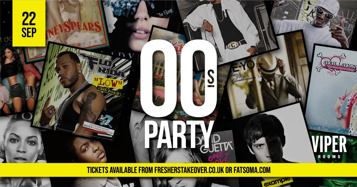 Sheffield Freshers 00’s Party | Viper Rooms | 2nd Release Running Low