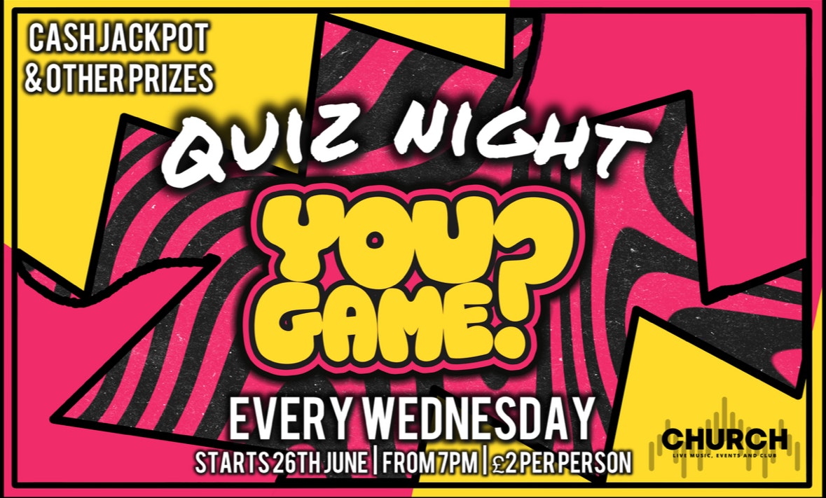 You Game? Quiz Night Live