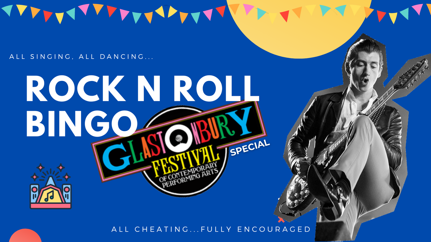 Rock N Roll Bingo Goes to Glastonbury @ Jimmy’s