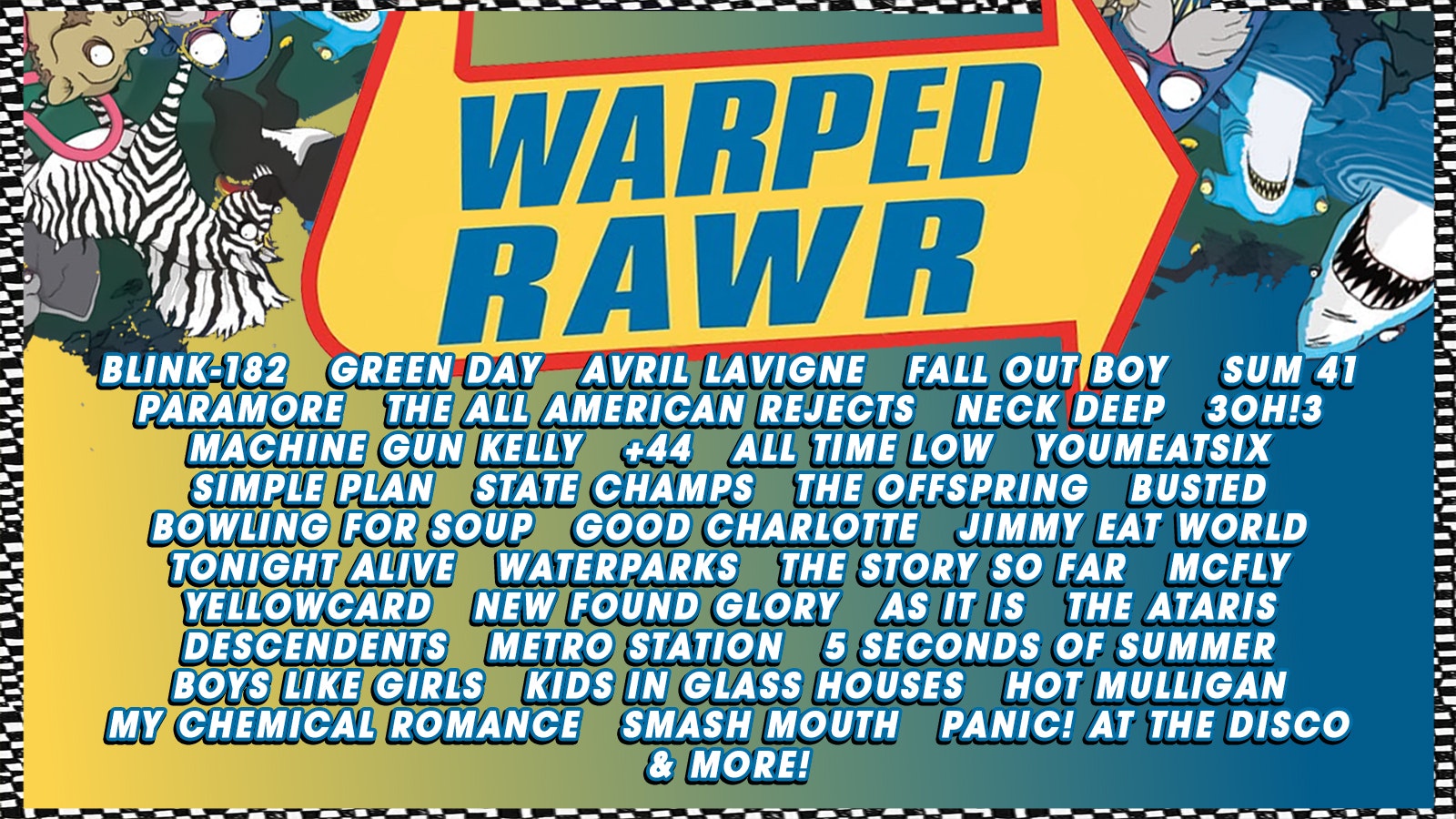 Warped RAWR: Pop Punk Clubnight!