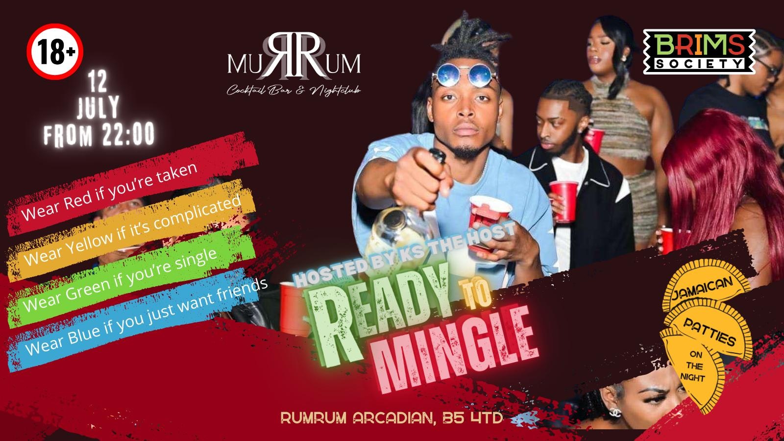 READY 2 MINGLE👀-😱HOSTED BY The No1 BIRMINGHAM Crowd Controller KS THE HOST 😁241 COCKTAILS TICKETS & FREE SHOTS🔥