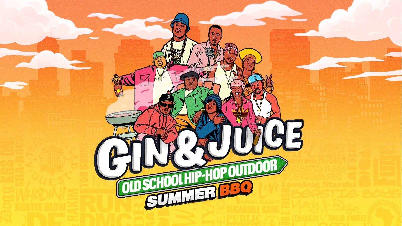 Old School Hip-Hop Outdoor Summer BBQ – Manchester 2024