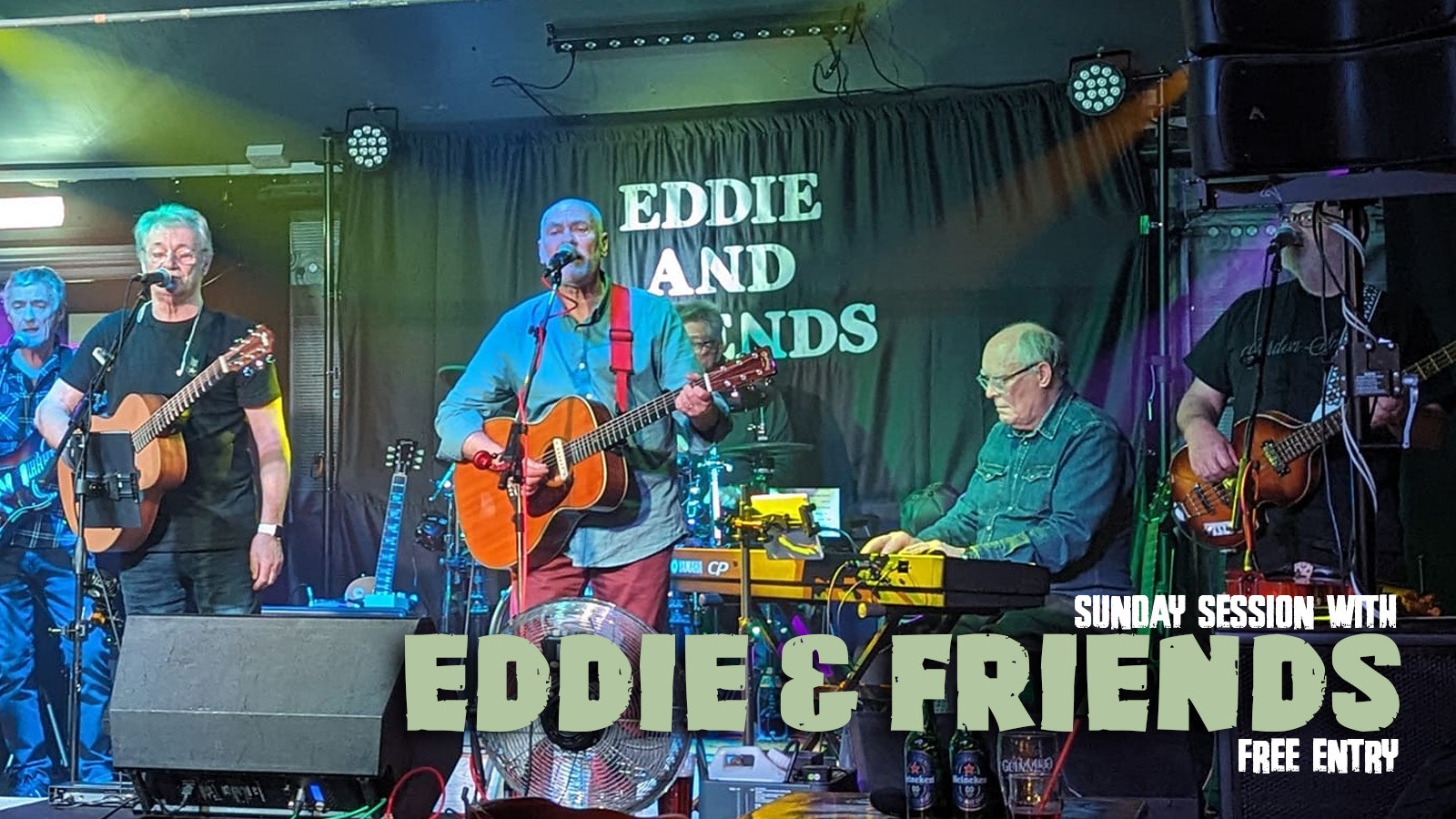 FREE ENTRY – EDDIE & FRIENDS
