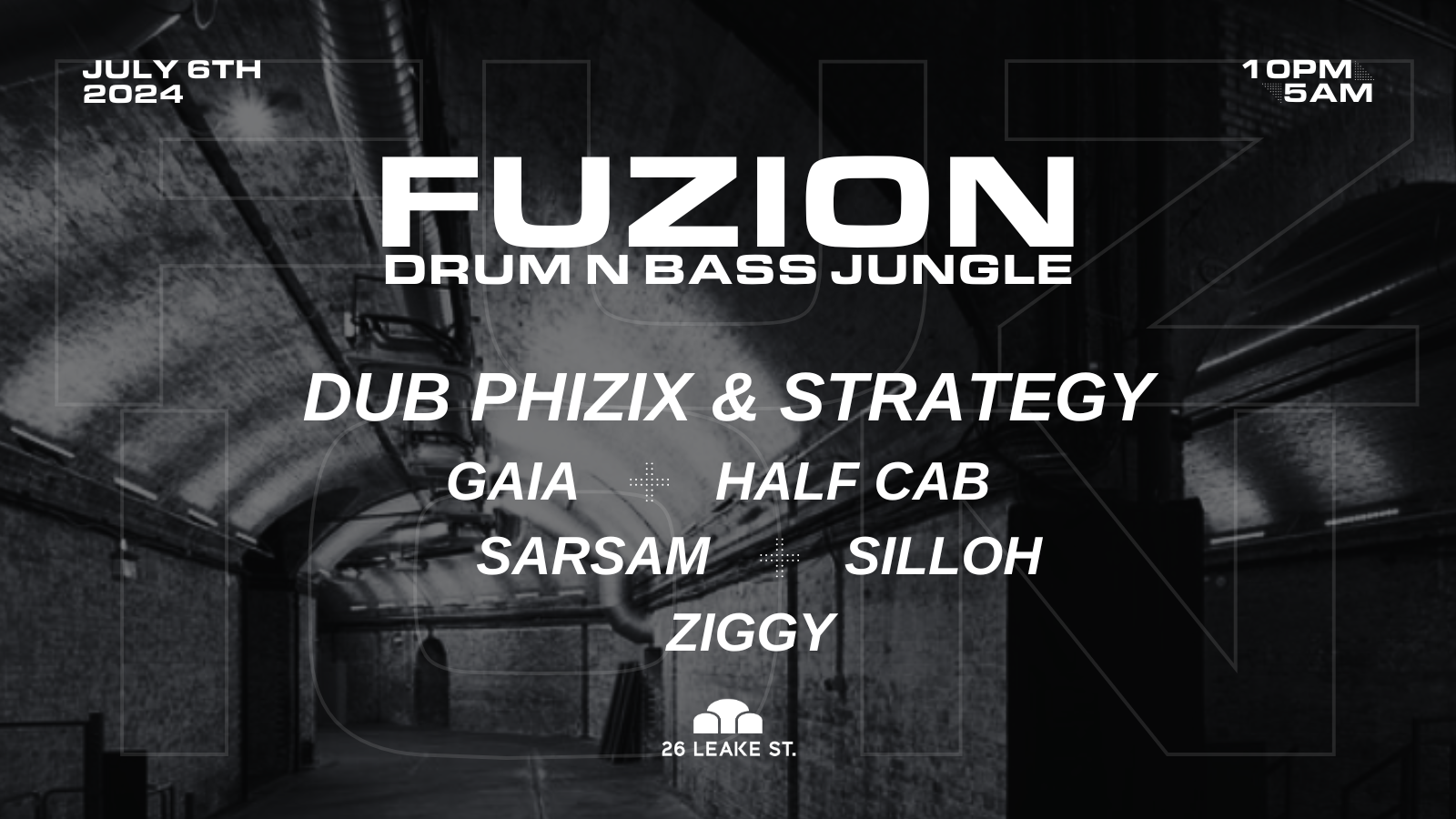 Fuzion – Drum n Bass & Jungle at 26 Leake Street