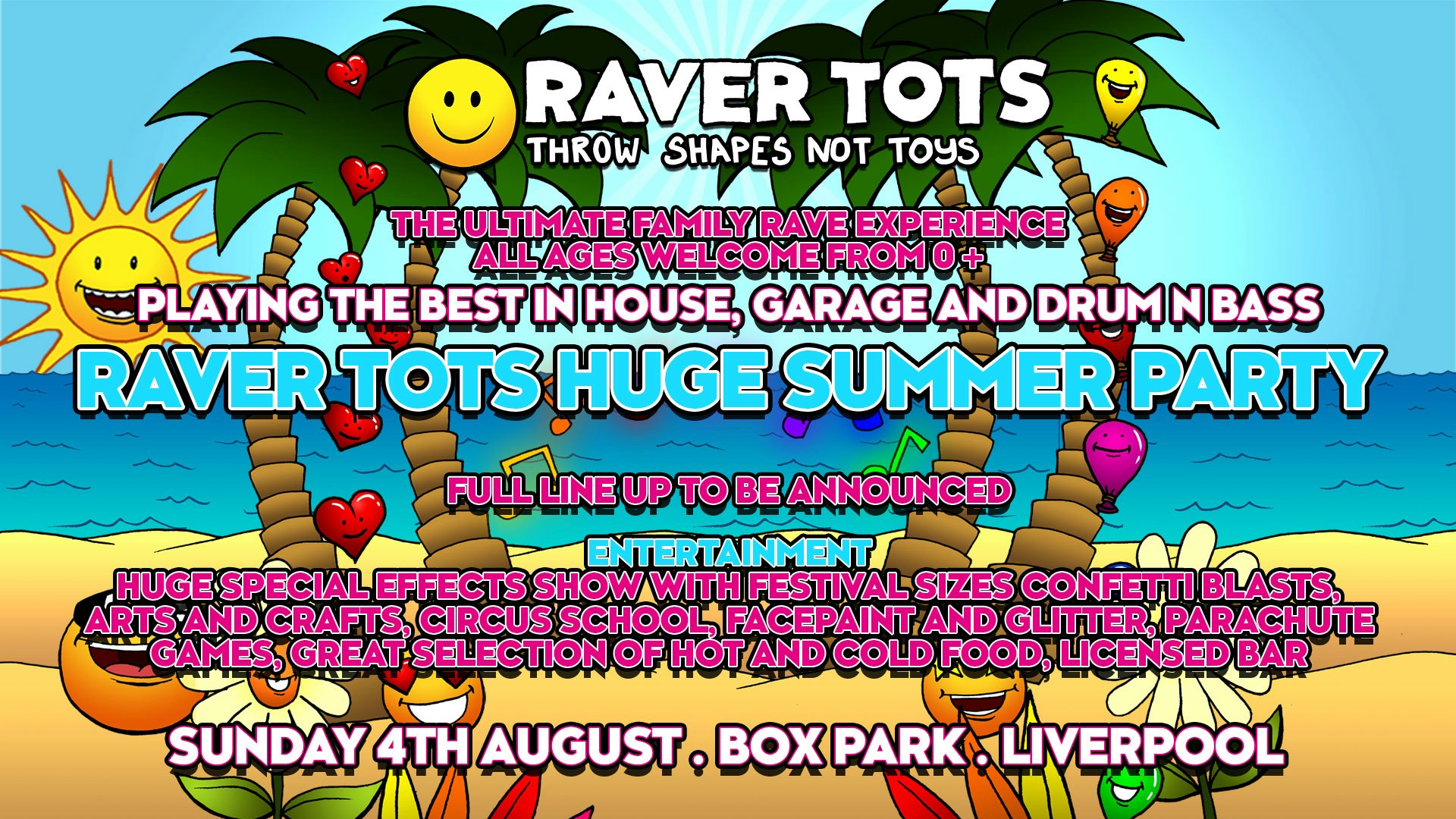 Raver Tots at Boxpark Liverpool