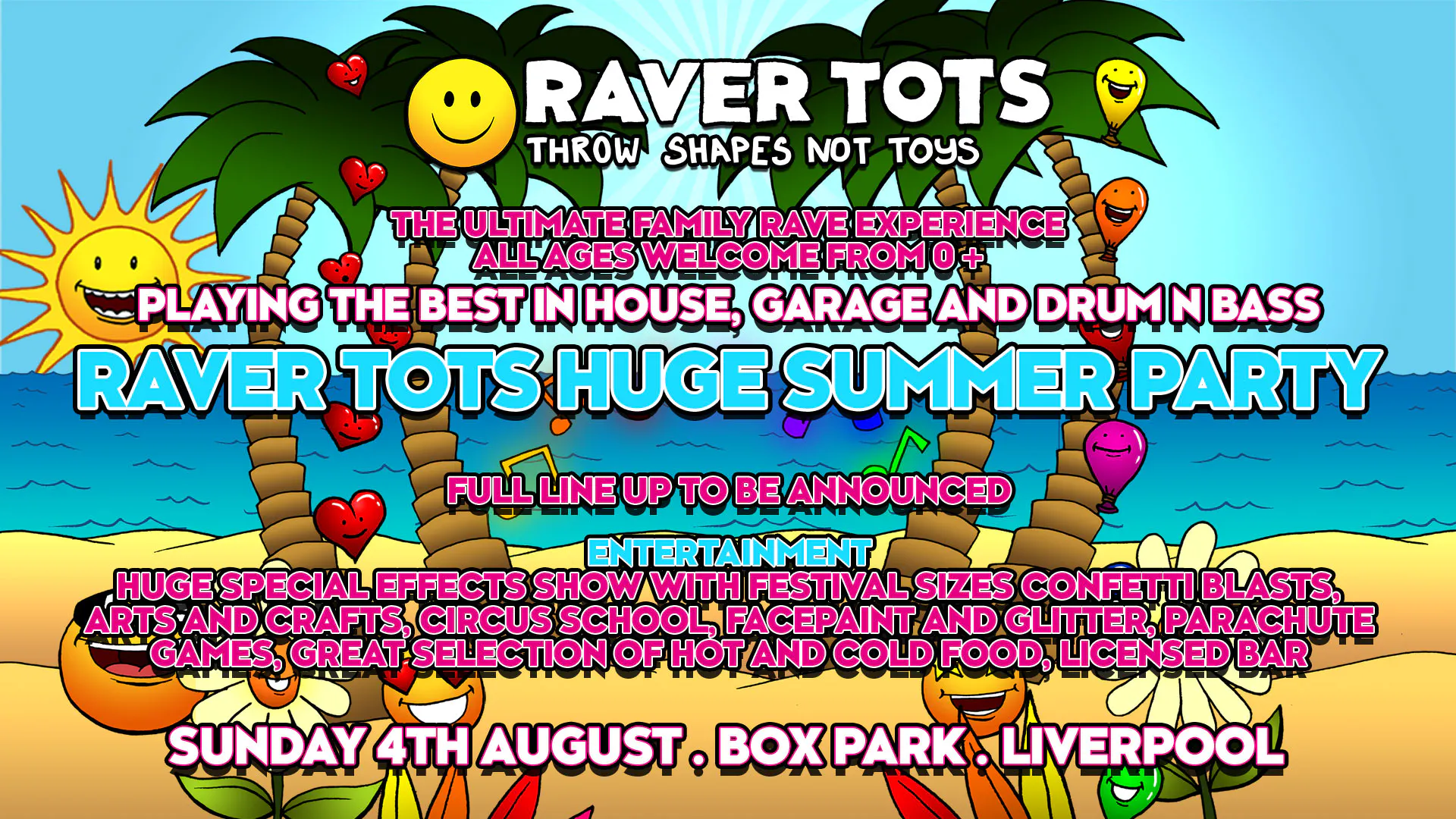 Raver Tots at Boxpark Liverpool at BOXPARK Liverpool, Liverpool on 4th ...