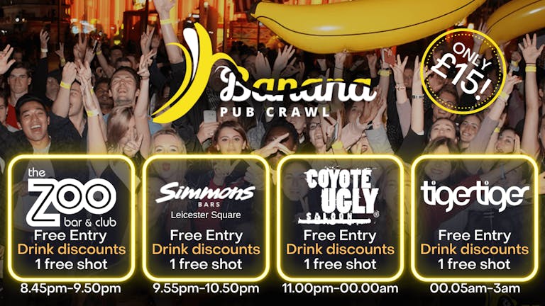 Banana Pub Crawl London 