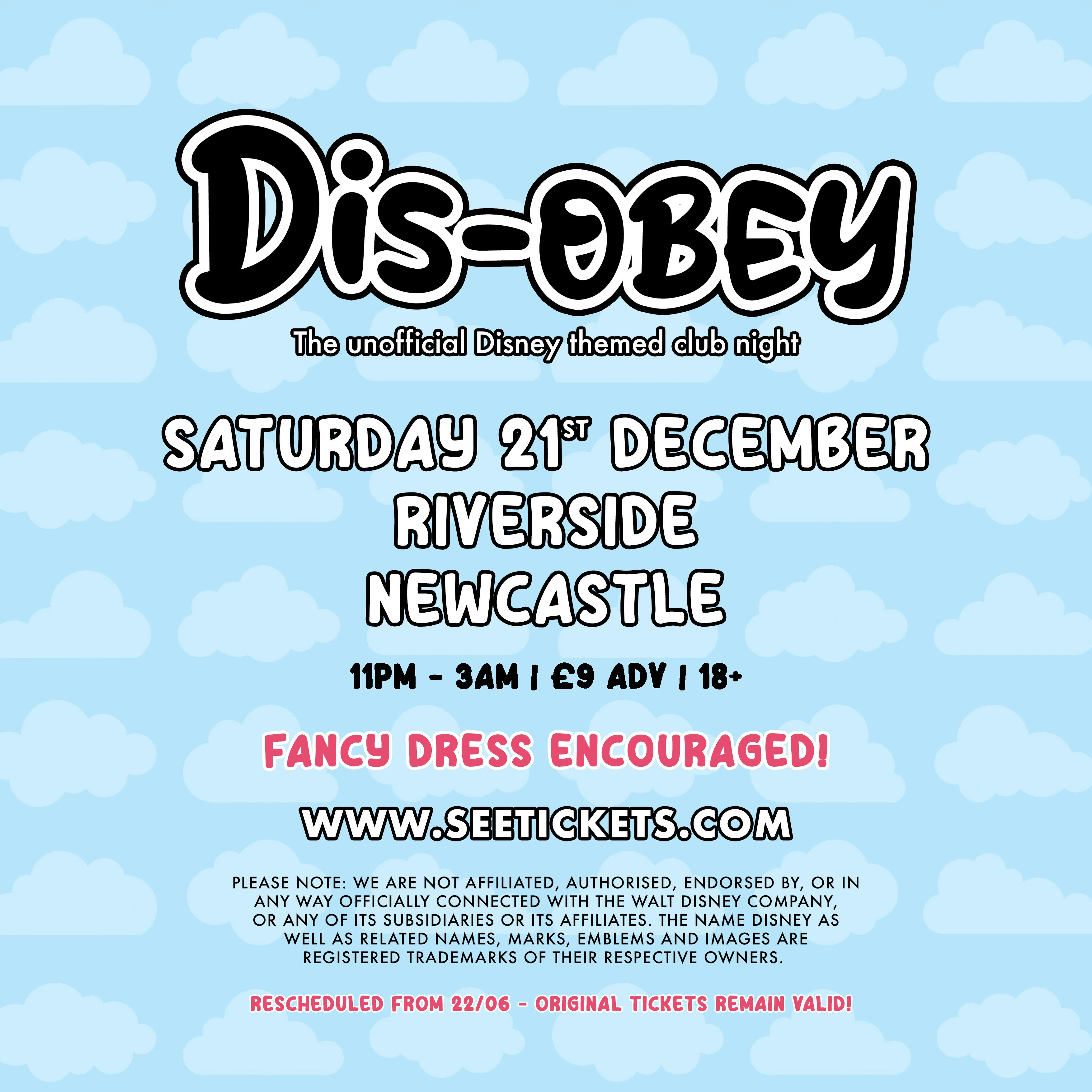 Dis-Obey: The Unofficial Disney Themed Clubnight
