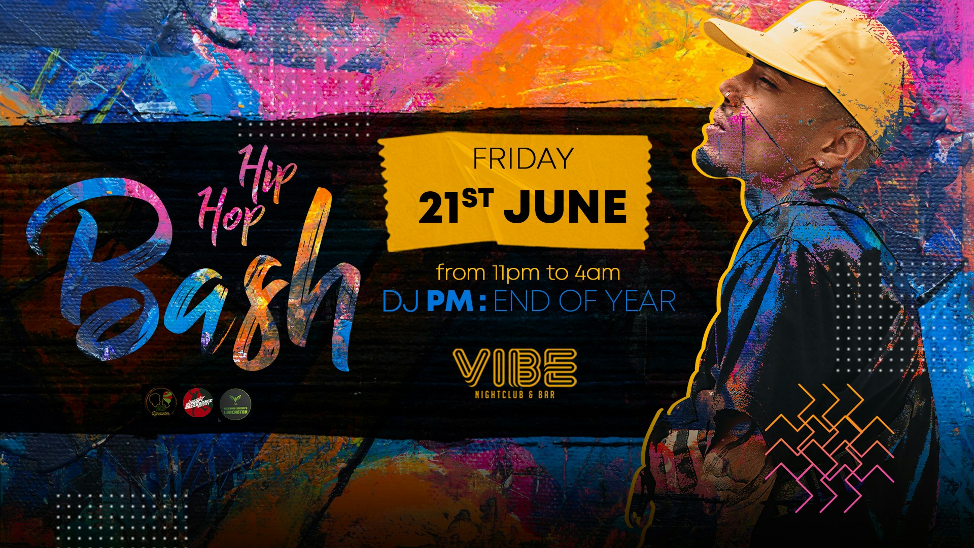 Vibe Fridays – Bash  / Hip Hop – RnB – Afrobeats