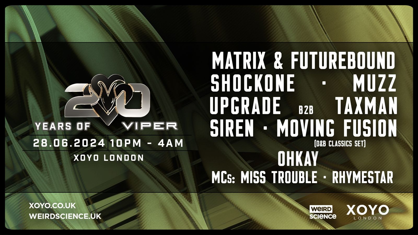 20 Years of Viper : London