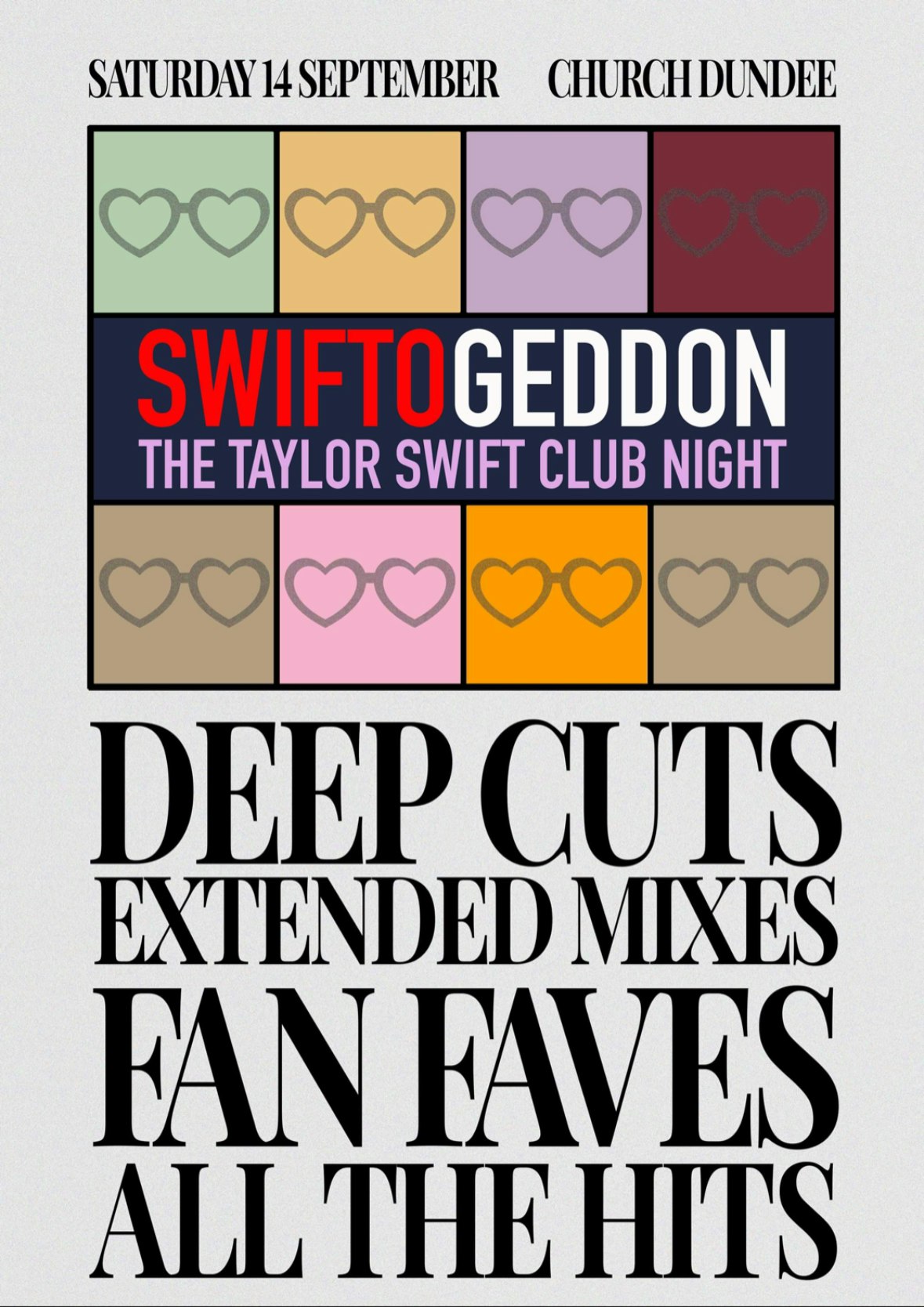 Swiftogeddon Club Night