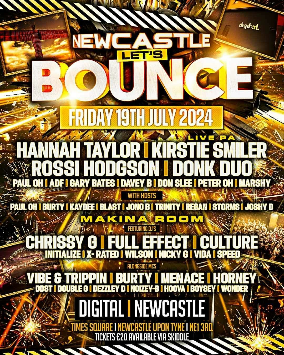 Newcastle: Let’s Bounce