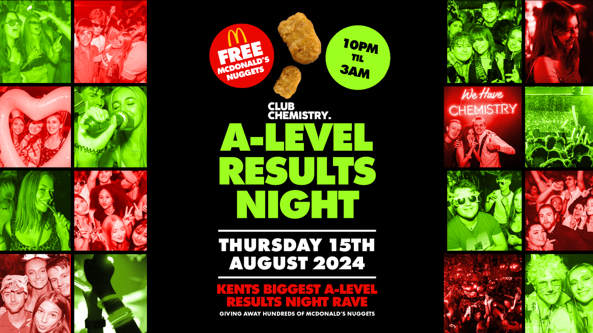 🔥 A Level Results Rave 2024 At Club Chemistry Canterbury 🔥 Kents