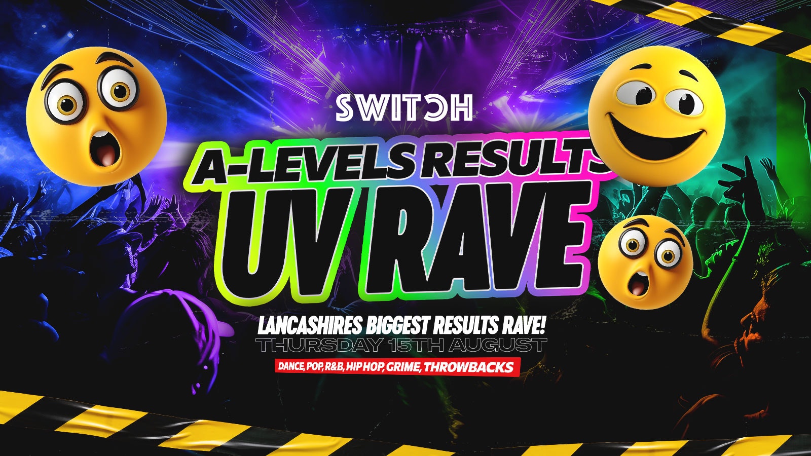 A Levels Results | Neon Rave | Lancashires Biggest A LEVELS Rave