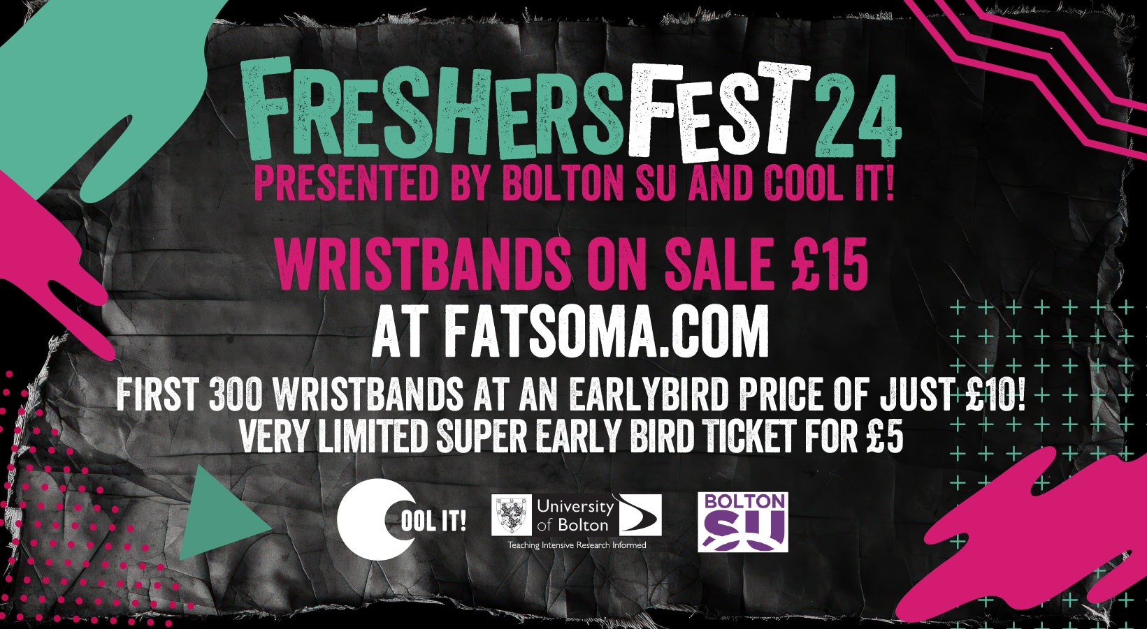 University Of Bolton Official Freshers Fest 2024!