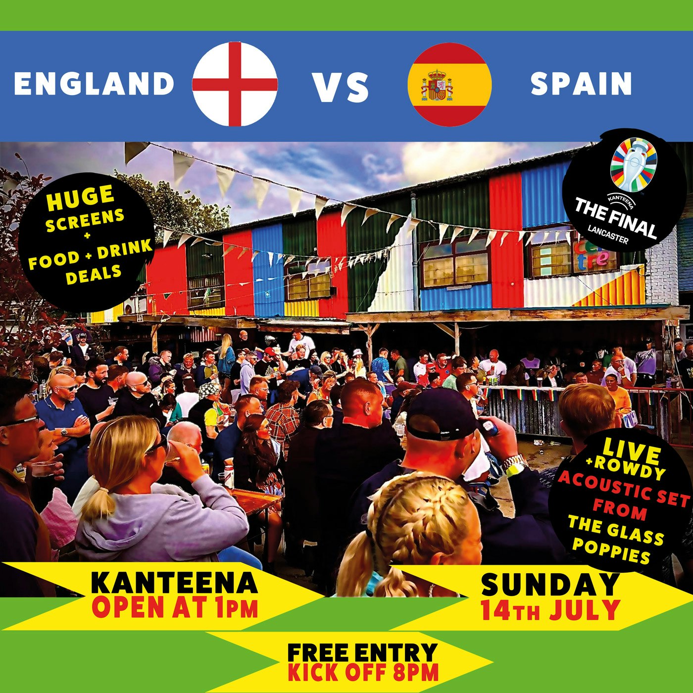 England vs Spain THE FINAL!