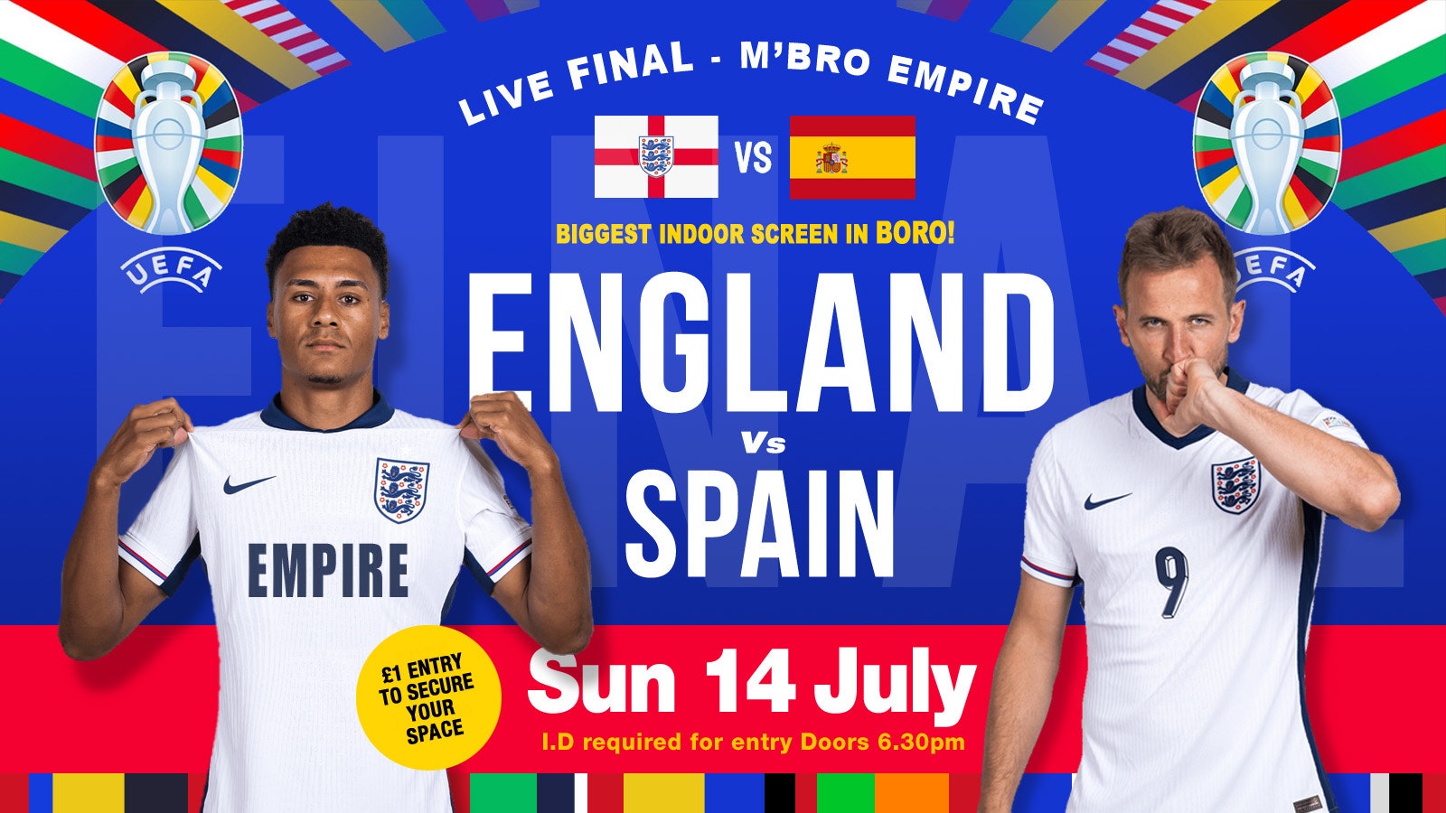 England v Spain