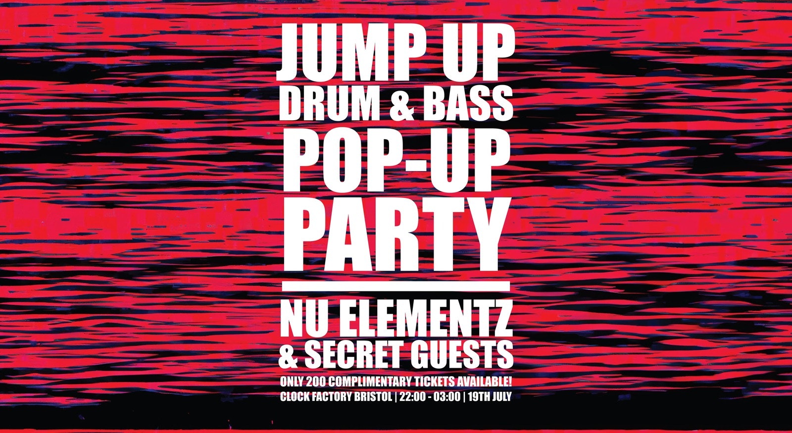 Jump Up DNB Pop-Up Party [Bristol] Nu Elementz + Guests
