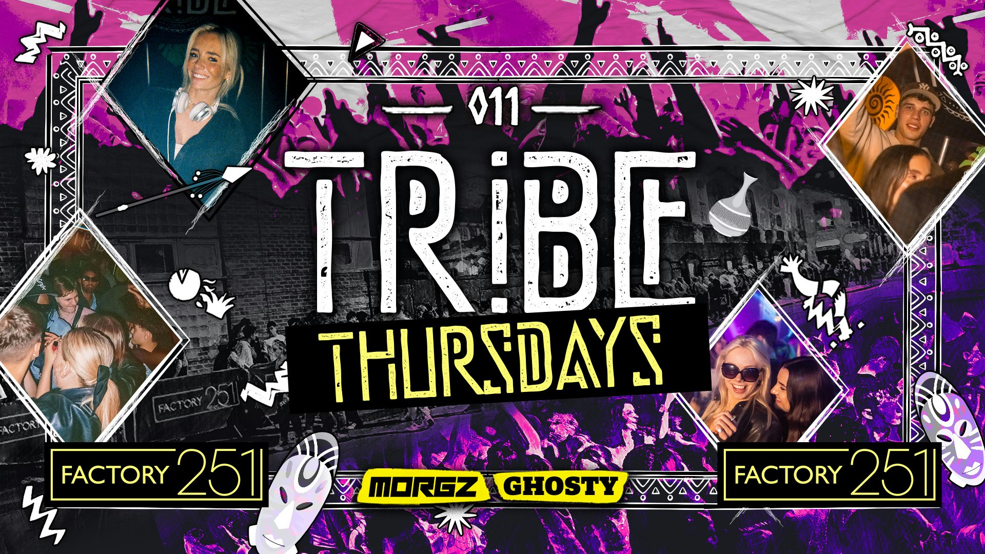 TRIBE THURSDAYS 🦧 @ FACTORY #011  | MCR’s Biggest Thursday 🌅 TICKETS ON SALE NOW