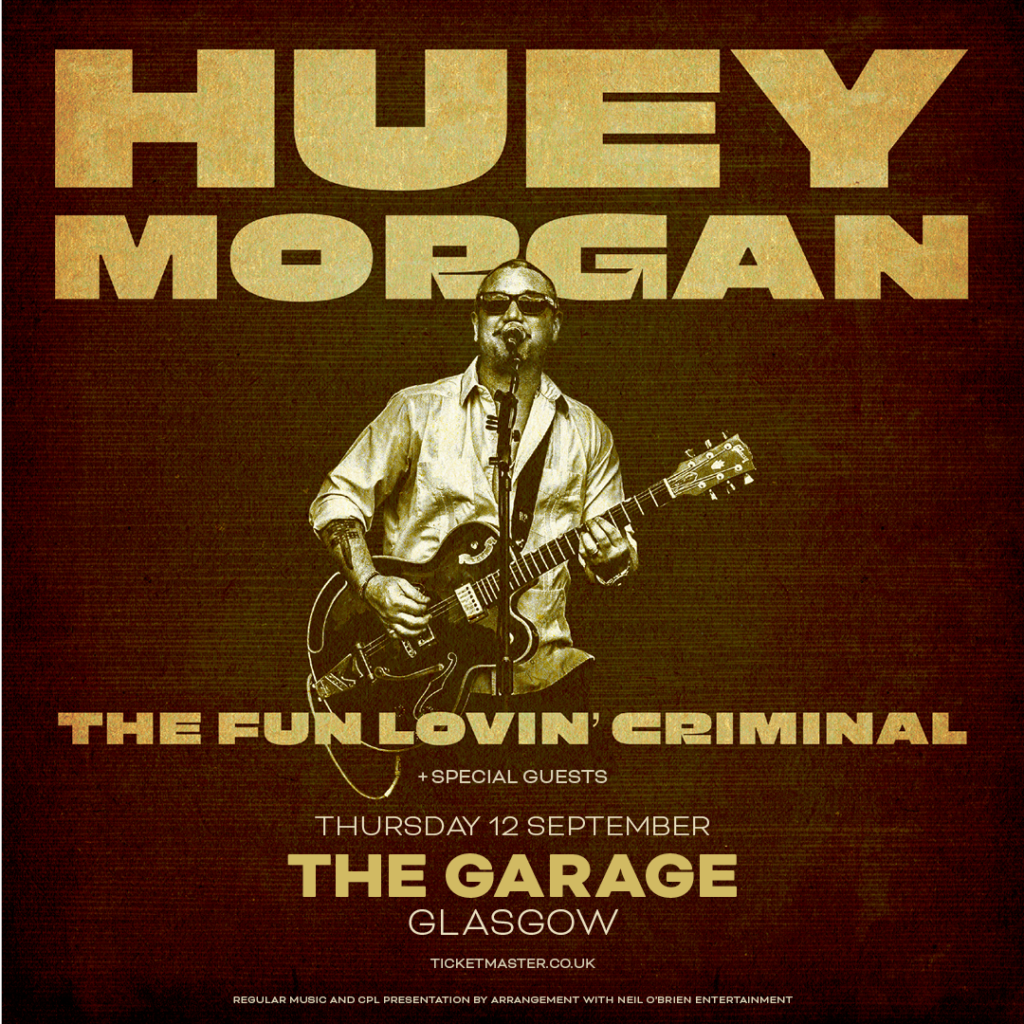 Huey Morgan – Live in Glasgow