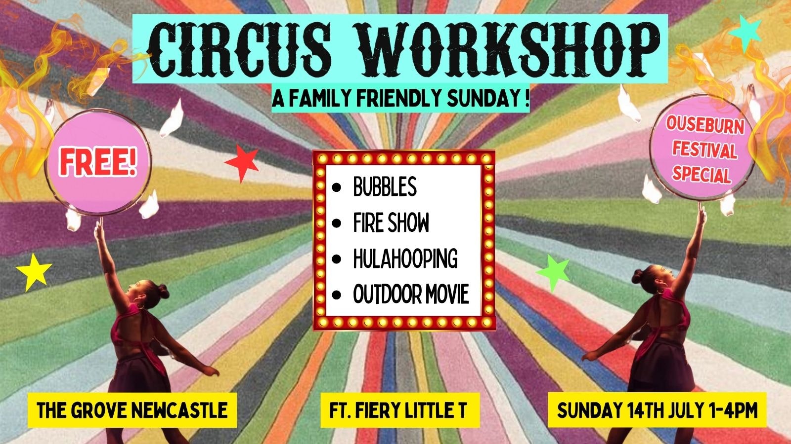 CIRCUS WORKSHOP | OUSEBURN FESTIVAL WEEKEND