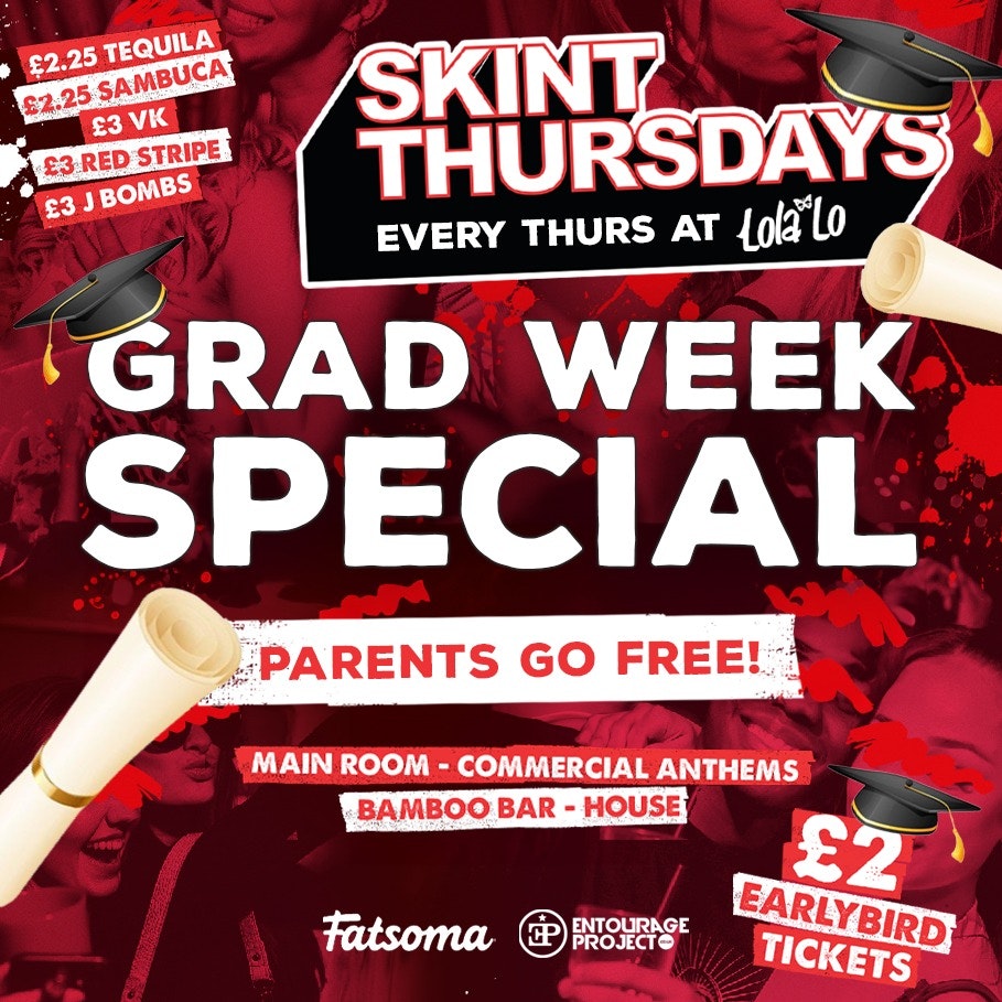 Skint Thursday – Grad Week P2! 🎓