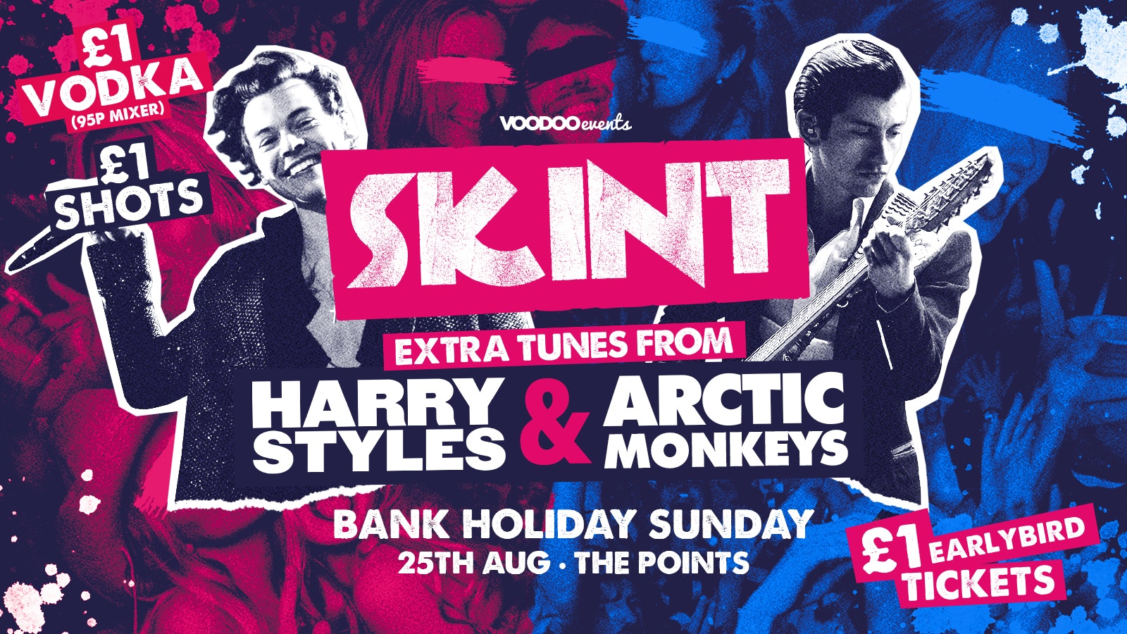 Skint – EXTRA TUNES from Harry Styles & Arctic Monkeys! August Bank Holiday!  🎸