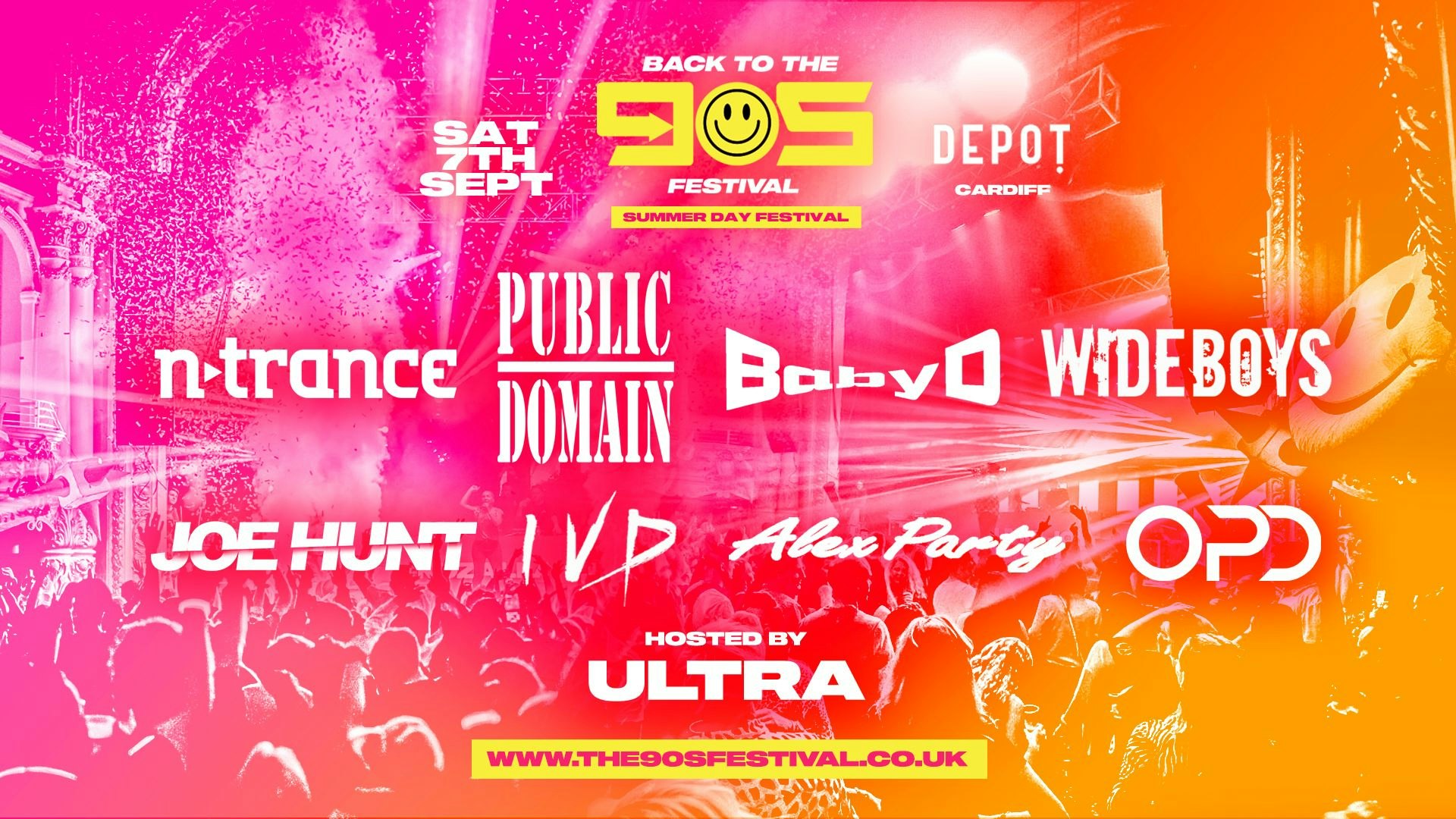Back To The 90s – Summer Indoor Festival – Cardiff [TICKETS SELLING FAST!]