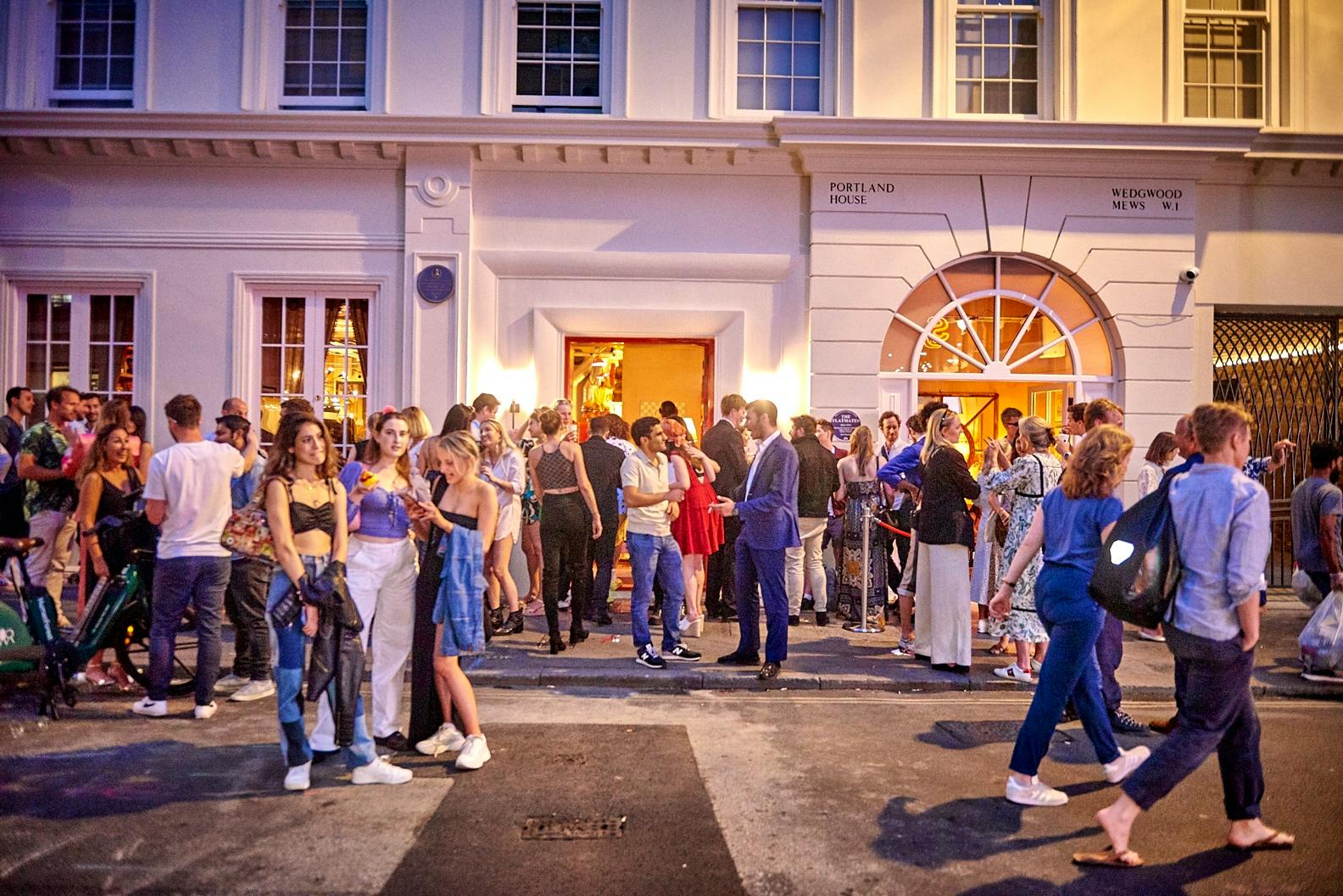 Anti-Dating App Social (Clapham) Orange Door
