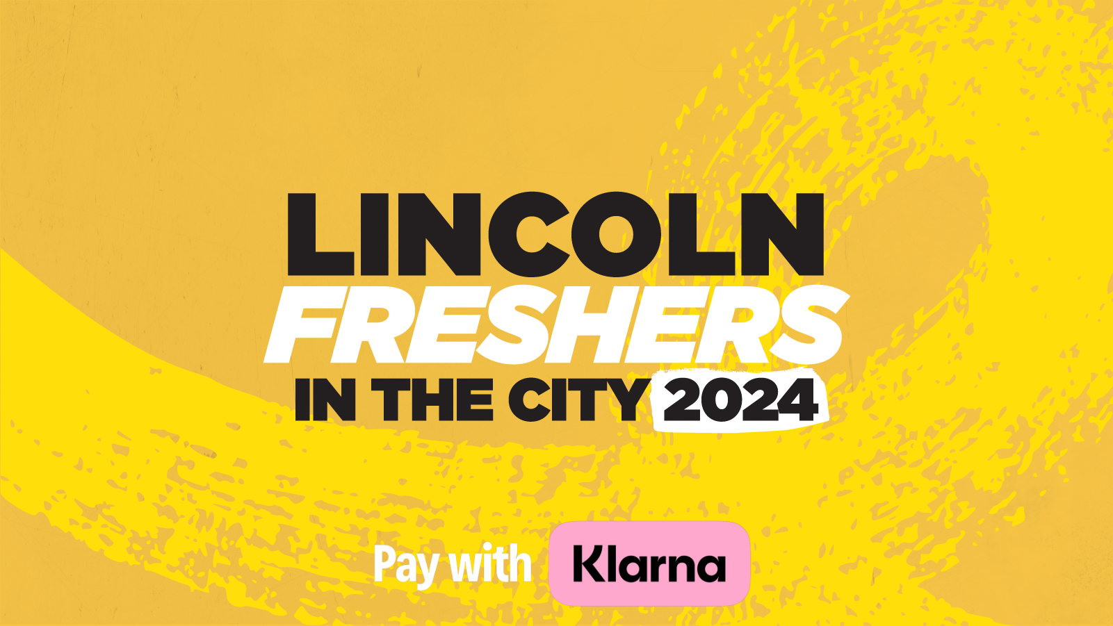 LINCOLN FRESHERS 2024 OFFICIAL IN THE CITY WRISTBAND ⚡️
