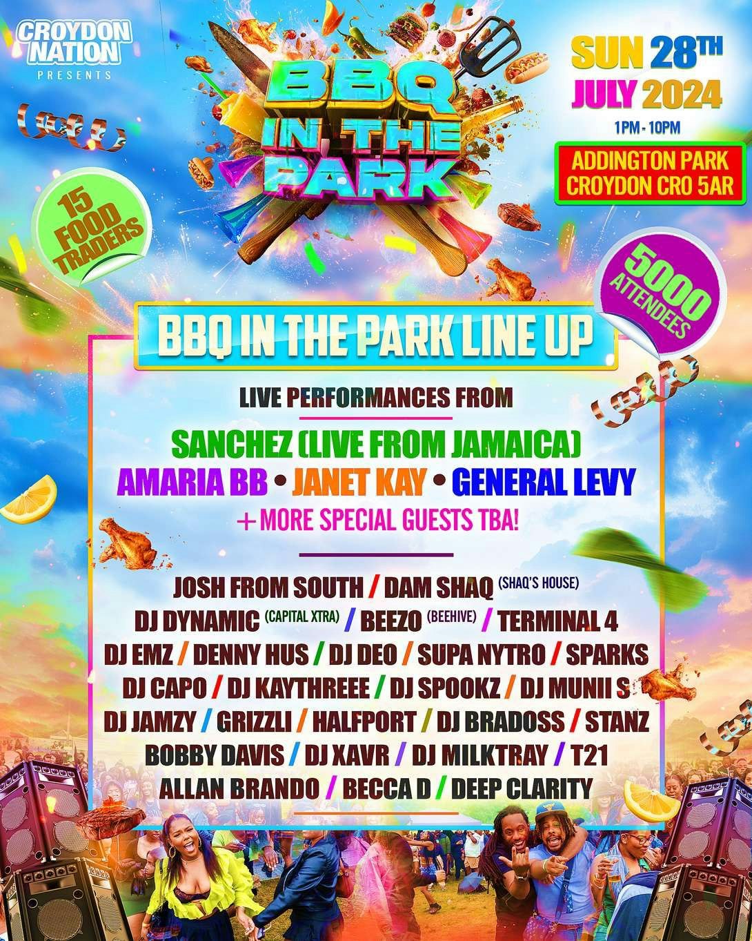 BBQ IN THE PARK FESTIVAL – TODAY – 5000+ RAVERS