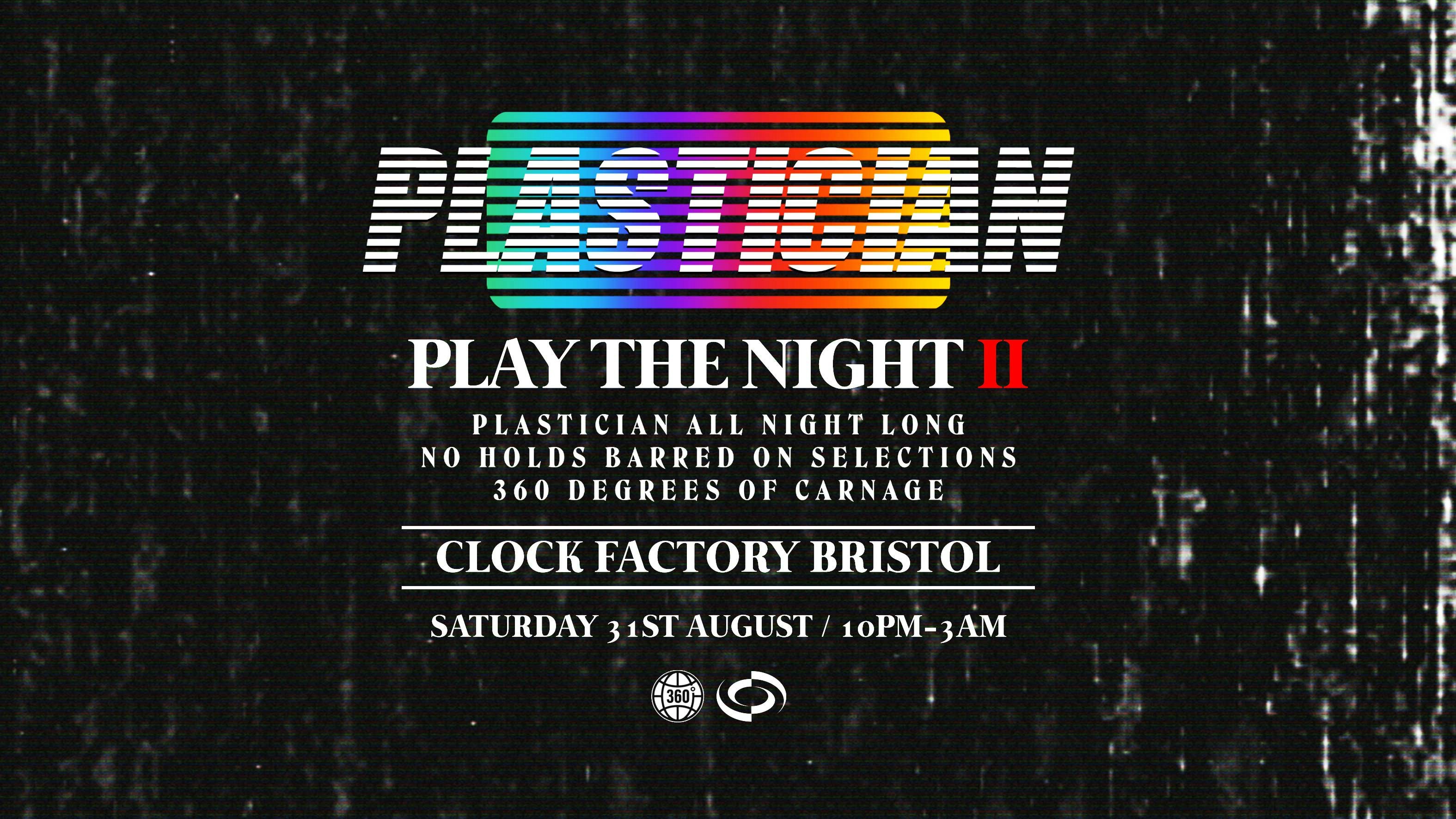 Plastician (All Night Long): Play The Night II [FREE TICKETS]