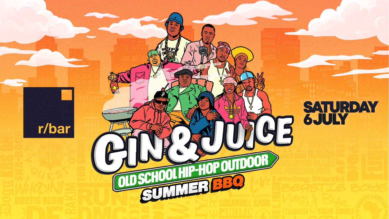 Old School Hip-Hop Outdoor Summer BBQ – Leicester 2024