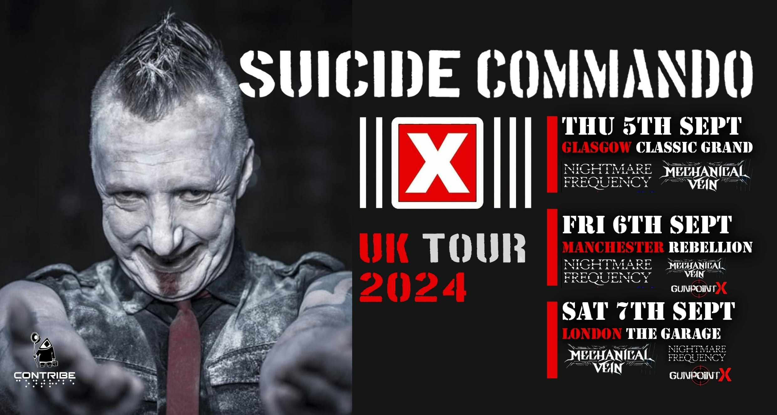 SUICIDE COMMANDO 2024 UK TOUR – London