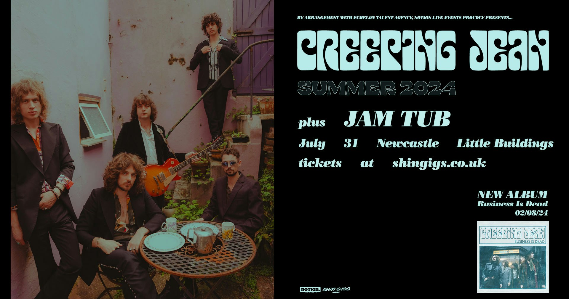 Creeping Jean + Jam Tub