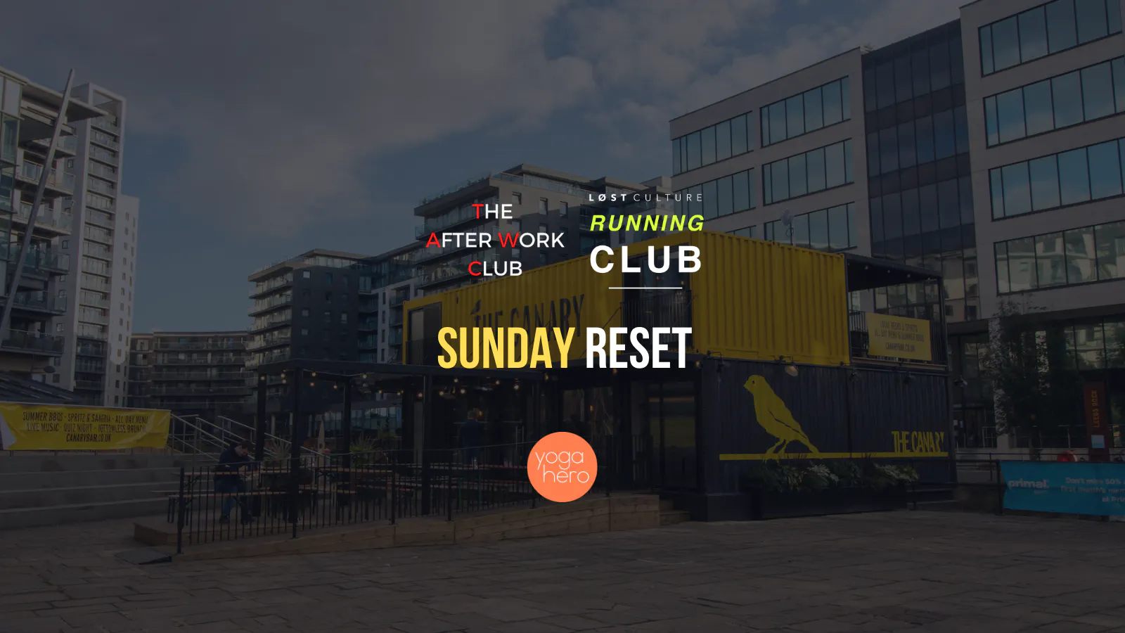 Sunday Reset - Run Club / Yoga (Leeds) at The Canary, Leeds on 14th Jul ...