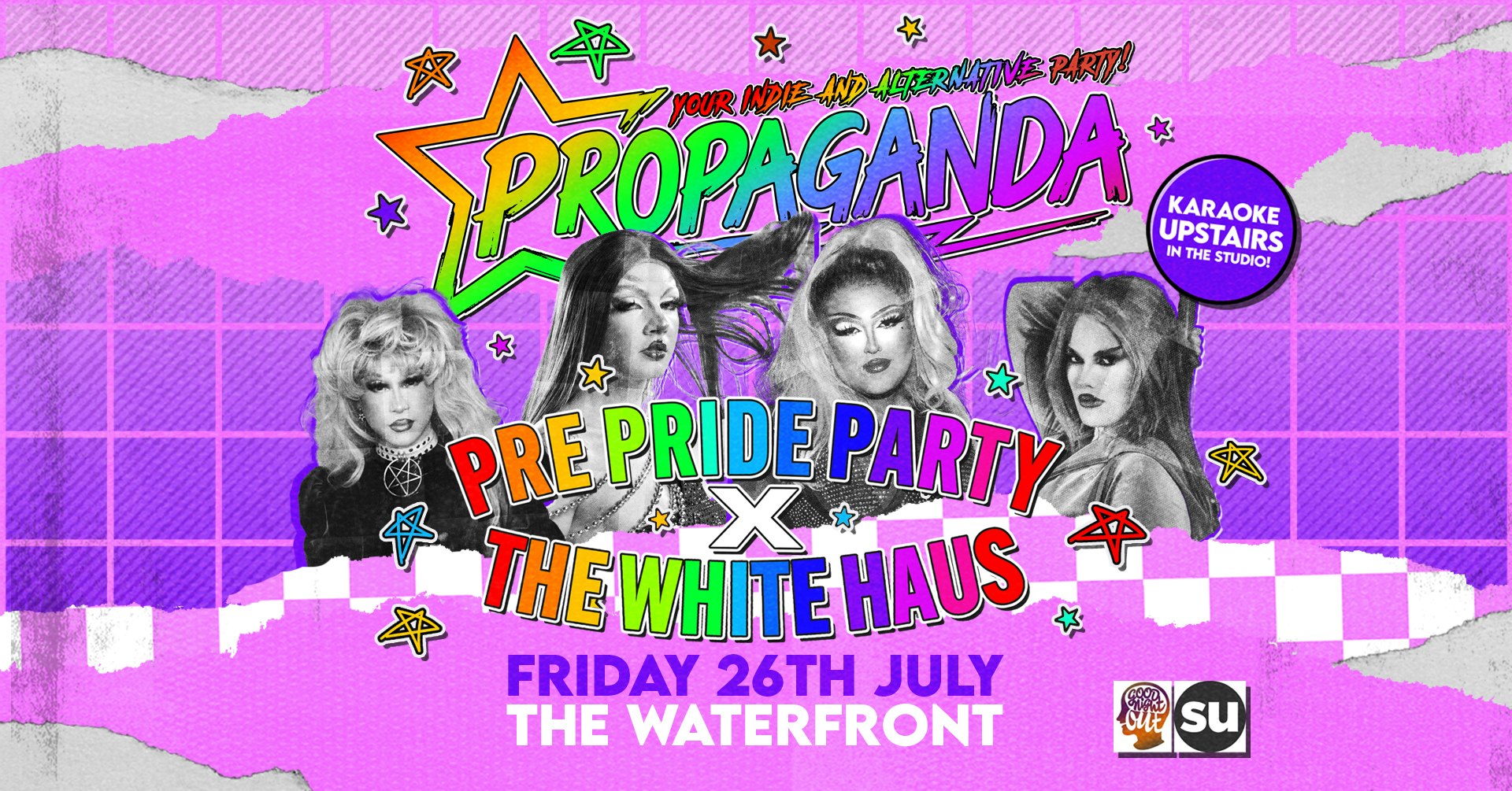 Propaganda Norwich Pre Pride Party x The White Haus – The Waterfront