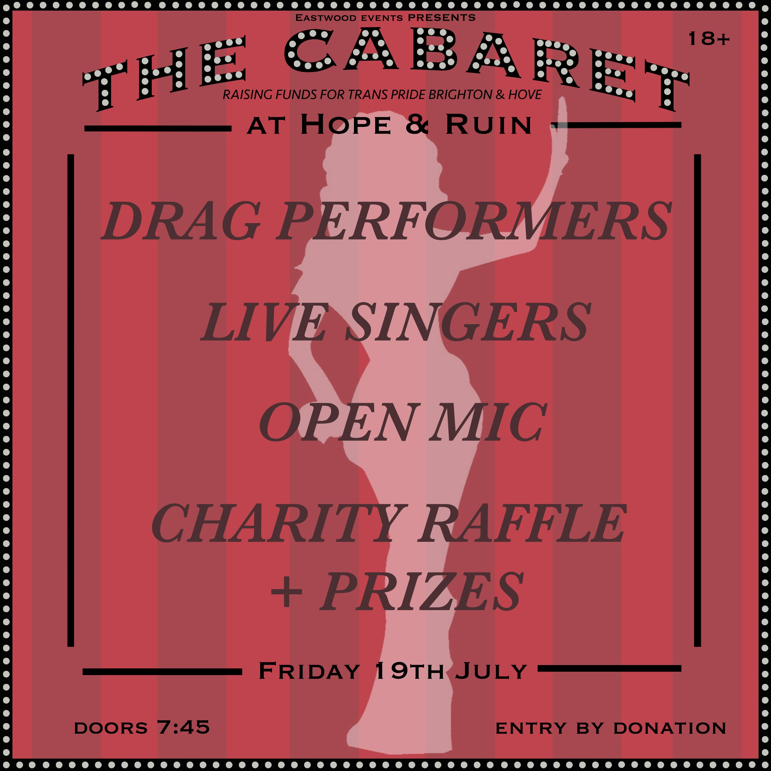 The Cabaret (Raising Funds For Trans Pride