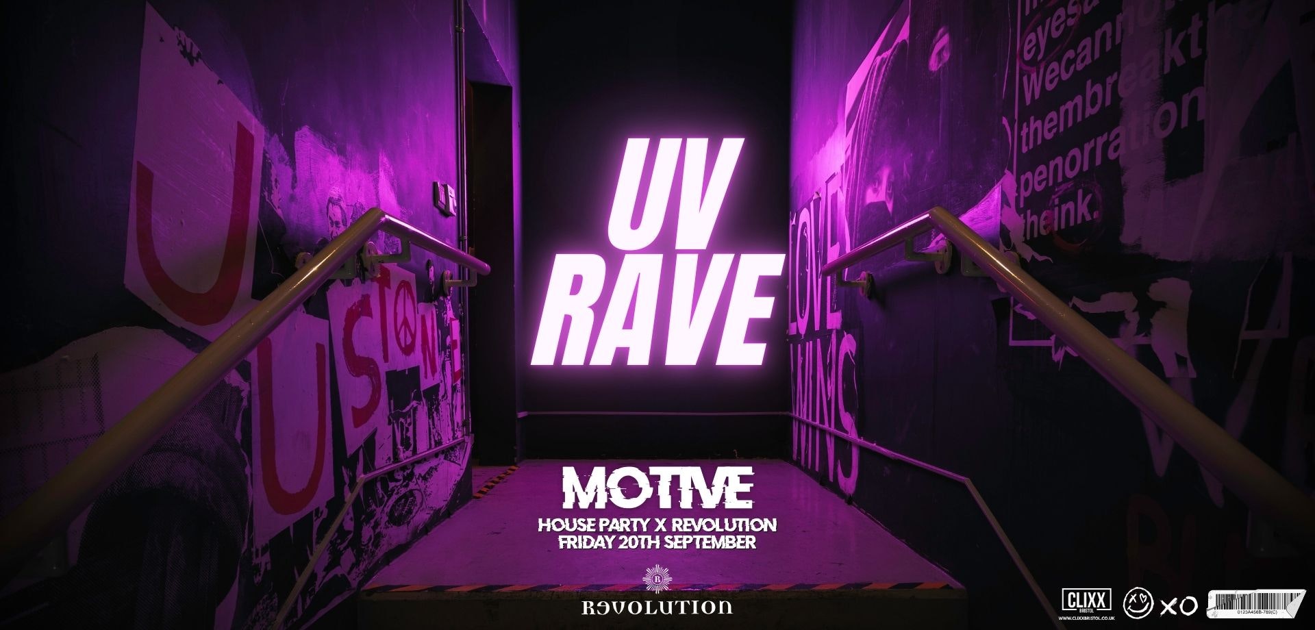 MOTIVE 🔥 UV Rave – HouseParty x Revolution