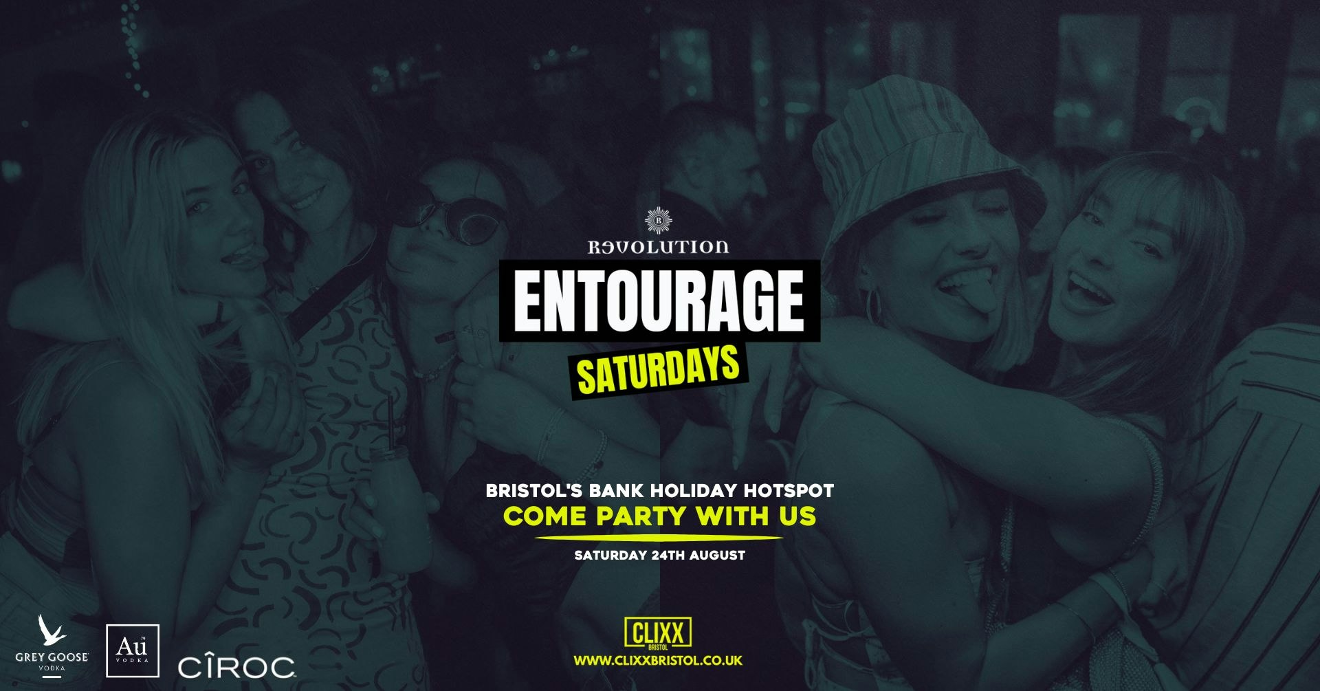 Entourage Saturdays  🔥 Bristol’s Bank Holiday Hotspot